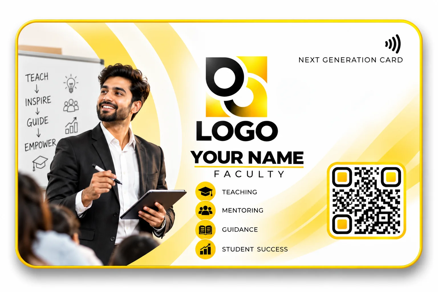 Faculty NFC visiting card