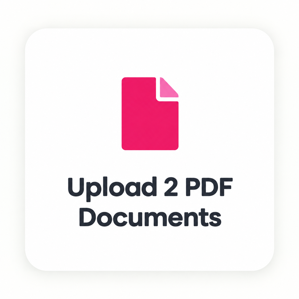 Upload 2 PDF Documents