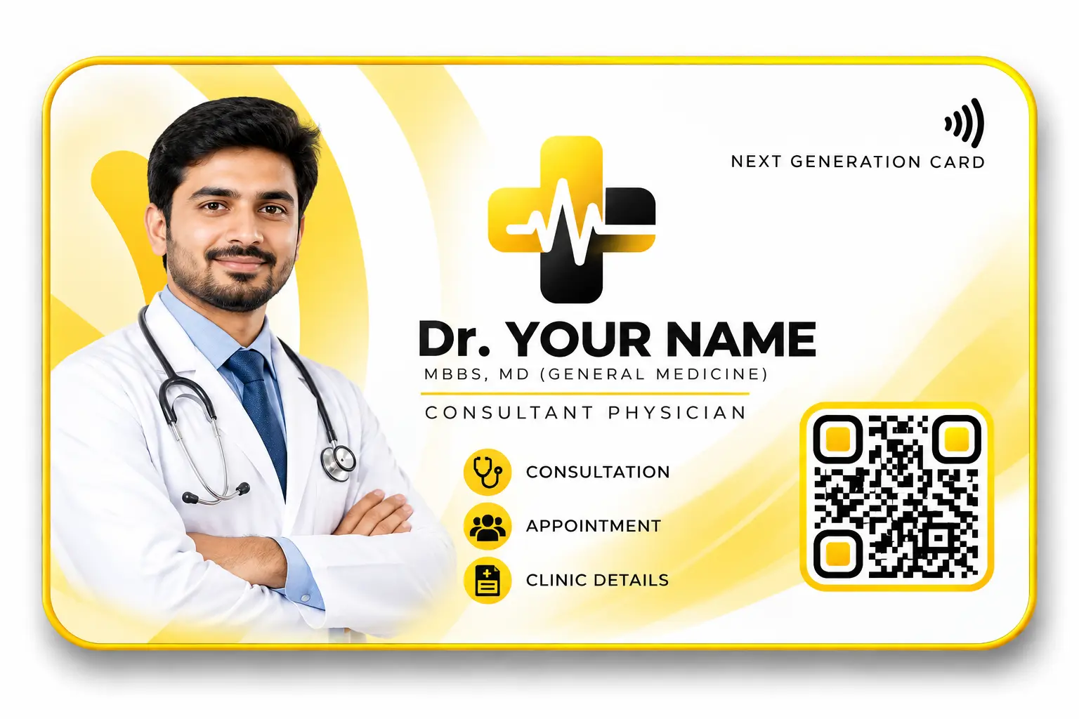 Doctor NFC visiting card