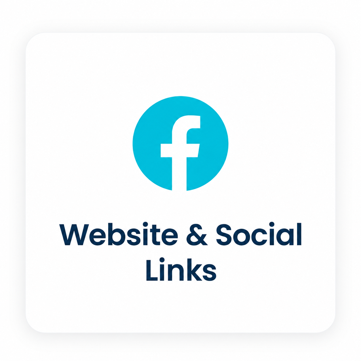 Website & Social Links