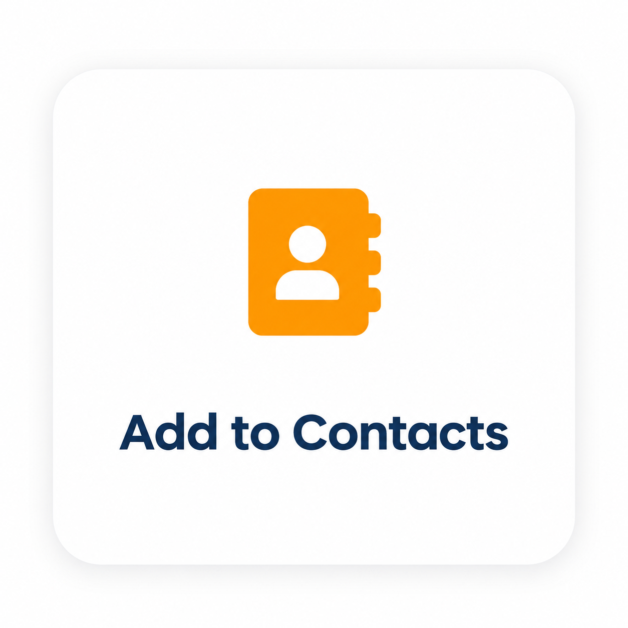 Add to Contacts