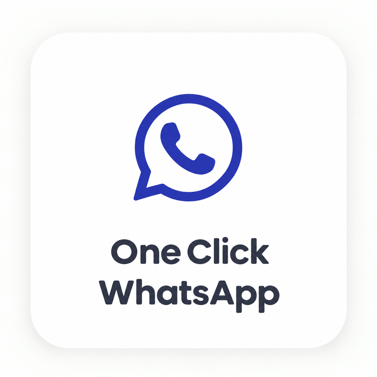 One Click WhatsApp